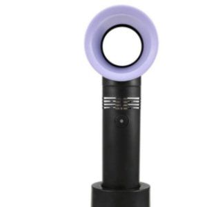 Portable Air Cooling Bladeless Fan Black